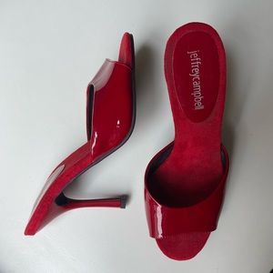 Jeffrey Campbell Red Patent Leather Pumps - NWT
